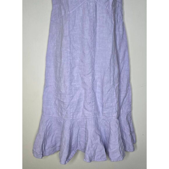 California Threads Linen Dress Size XS Sleeveless Whimsical - Picture 3 of 6